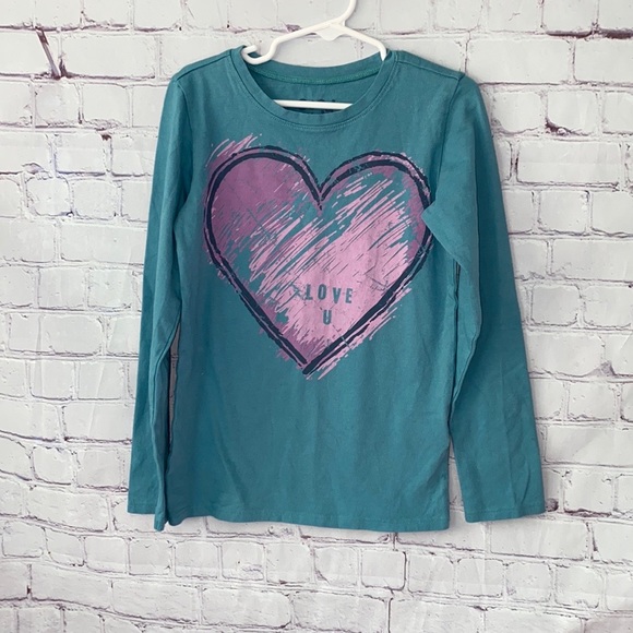 🌸Life Is Good Long Skeeve Tee Size 5/6 - Picture 1 of 5